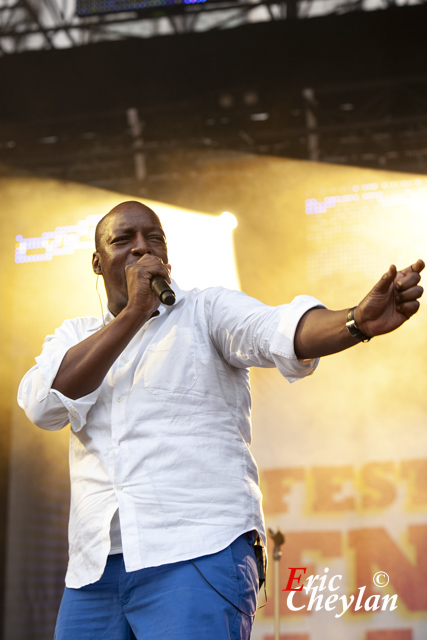 Oxmo Puccino, FNAC Live, Place de l'Hôtel de Ville (Paris), 18 juillet 2013, © Eric Cheylan / https://lovinglive.fr