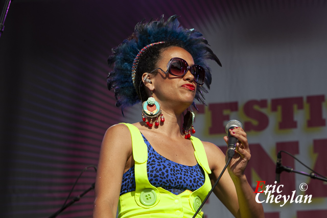 La Yegros, FNAC Live, Place de l'Hôtel de Ville (Paris), 19 juillet 2013, © Eric Cheylan / https://lovinglive.fr