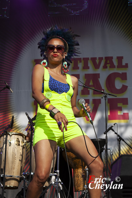 La Yegros, FNAC Live, Place de l'Hôtel de Ville (Paris), 19 juillet 2013, © Eric Cheylan / https://lovinglive.fr