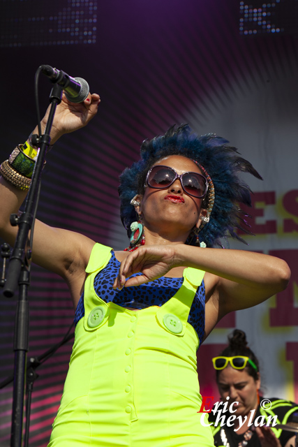 La Yegros, FNAC Live, Place de l'Hôtel de Ville (Paris), 19 juillet 2013, © Eric Cheylan / https://lovinglive.fr