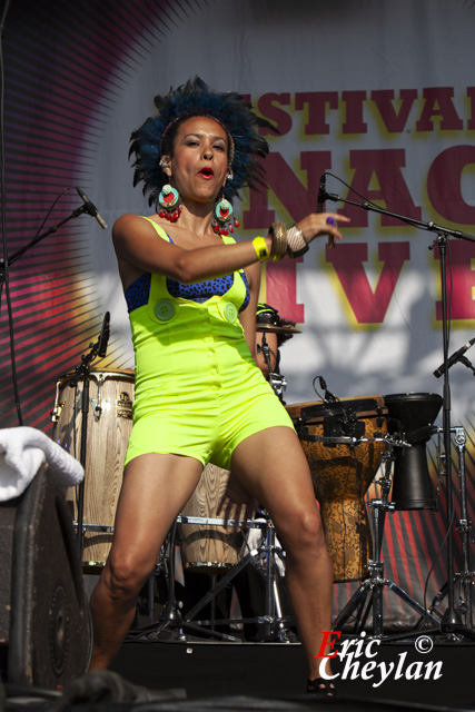 La Yegros, FNAC Live, Place de l'Hôtel de Ville (Paris), 19 juillet 2013, © Eric Cheylan / https://lovinglive.fr