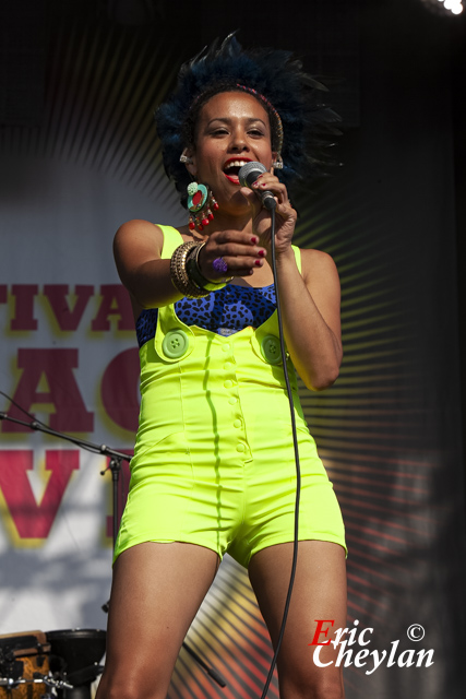 La Yegros, FNAC Live, Place de l'Hôtel de Ville (Paris), 19 juillet 2013, © Eric Cheylan / https://lovinglive.fr