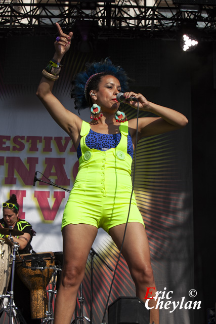 La Yegros, FNAC Live, Place de l'Hôtel de Ville (Paris), 19 juillet 2013, © Eric Cheylan / https://lovinglive.fr