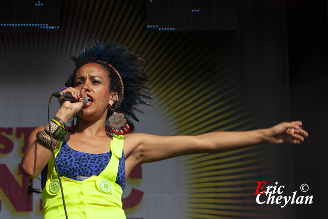 La Yegros, FNAC Live, Place de l'Hôtel de Ville (Paris), 19 juillet 2013, © Eric Cheylan / https://lovinglive.fr