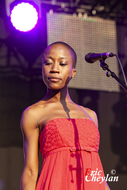 Rokia Traoré, FNAC Live, Place de l'Hôtel de Ville (Paris), 20 juillet 2013, © Eric Cheylan / https://lovinglive.fr