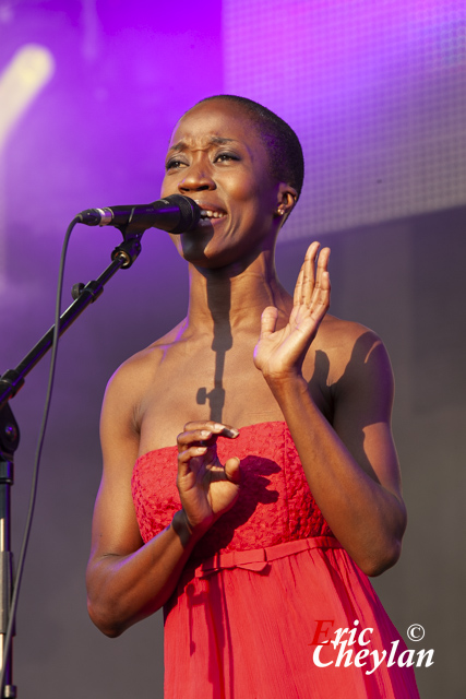 Rokia Traoré, FNAC Live, Place de l'Hôtel de Ville (Paris), 20 juillet 2013, © Eric Cheylan / https://lovinglive.fr
