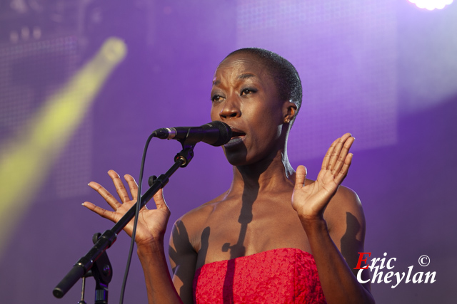 Rokia Traoré, FNAC Live, Place de l'Hôtel de Ville (Paris), 20 juillet 2013, © Eric Cheylan / https://lovinglive.fr