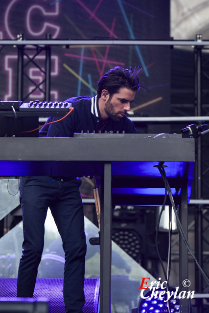 Synapson, FNAC Live, Place de l'Hôtel de Ville (Paris), 22 juillet 2016, © Eric Cheylan / https://lovinglive.fr