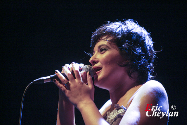 Carine Erseng, Alhambra (Paris), 9 octobre 2009, © Eric Cheylan / https://lovinglive.fr